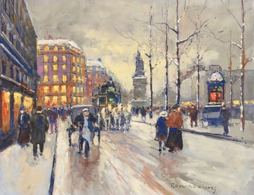 Edouard Cortes, Parisian Boulevard