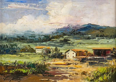 Jose Vives-Atsara, "Paisaje de Betelu", 1964