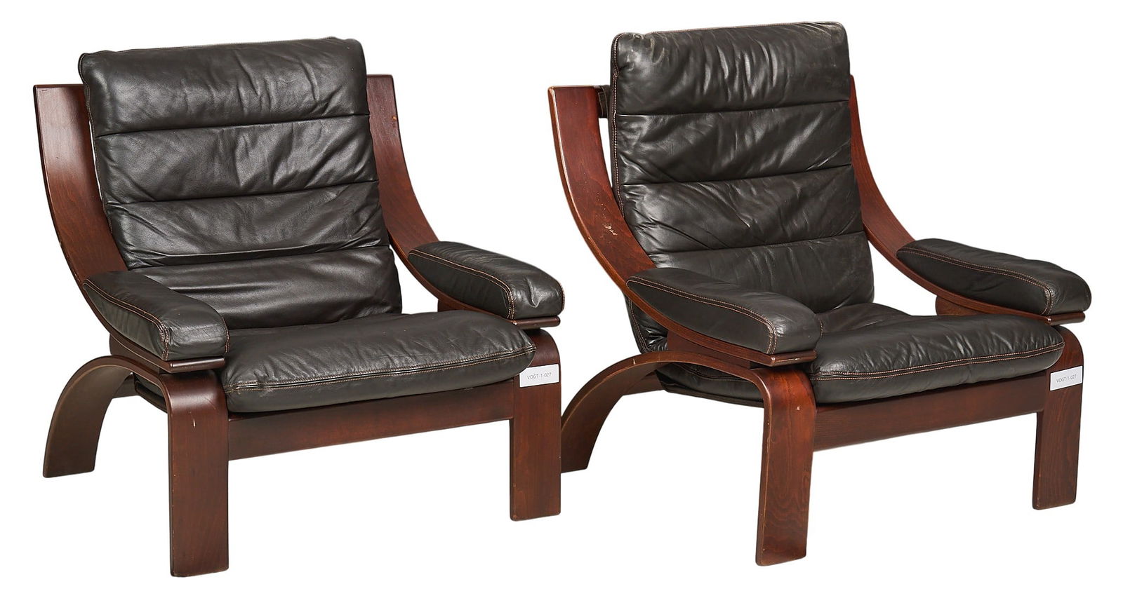 Pair of Danish Mid-Century Lounge Chairs (1 of 4)