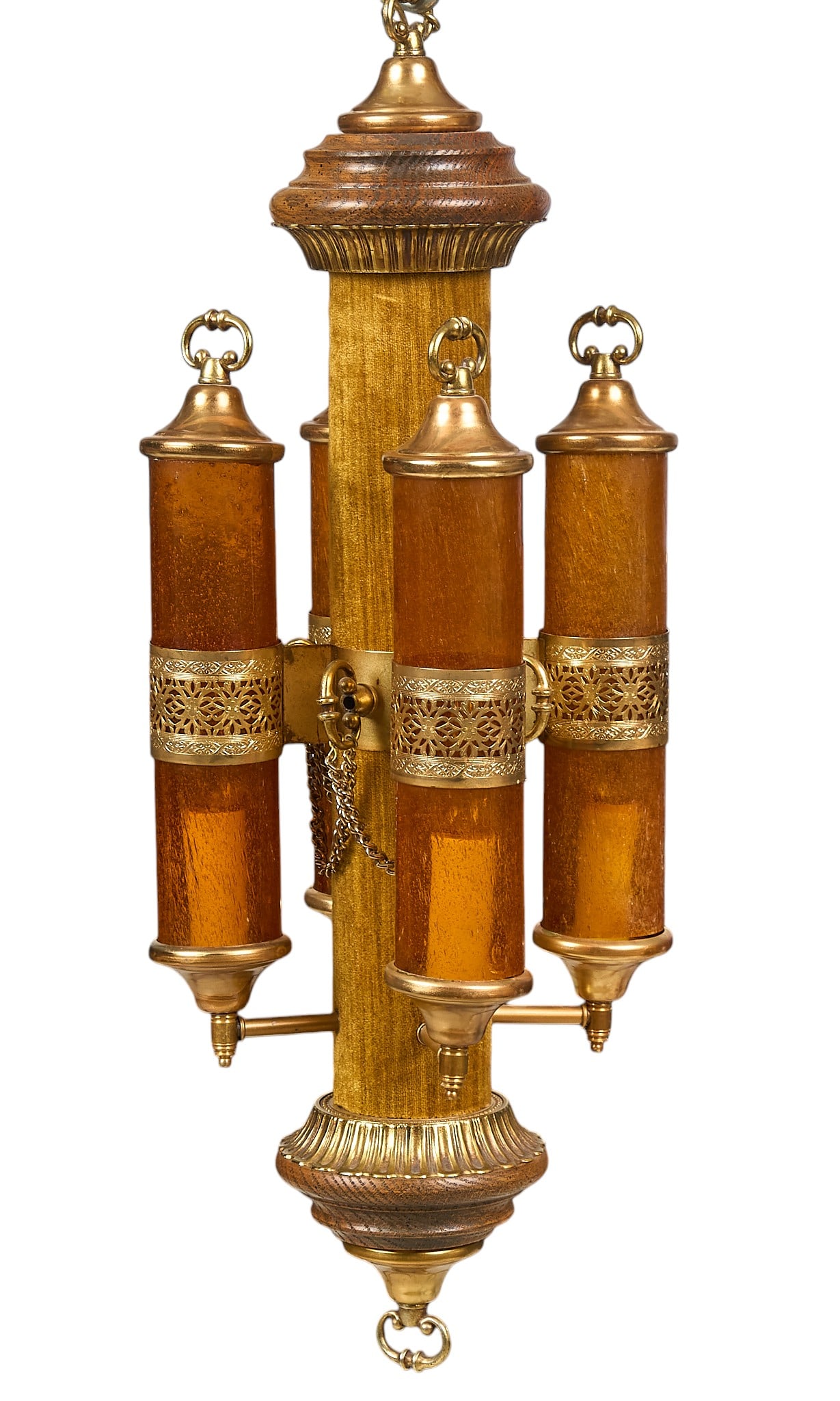 Mid-Century Hanging Lantern (1 of 4)