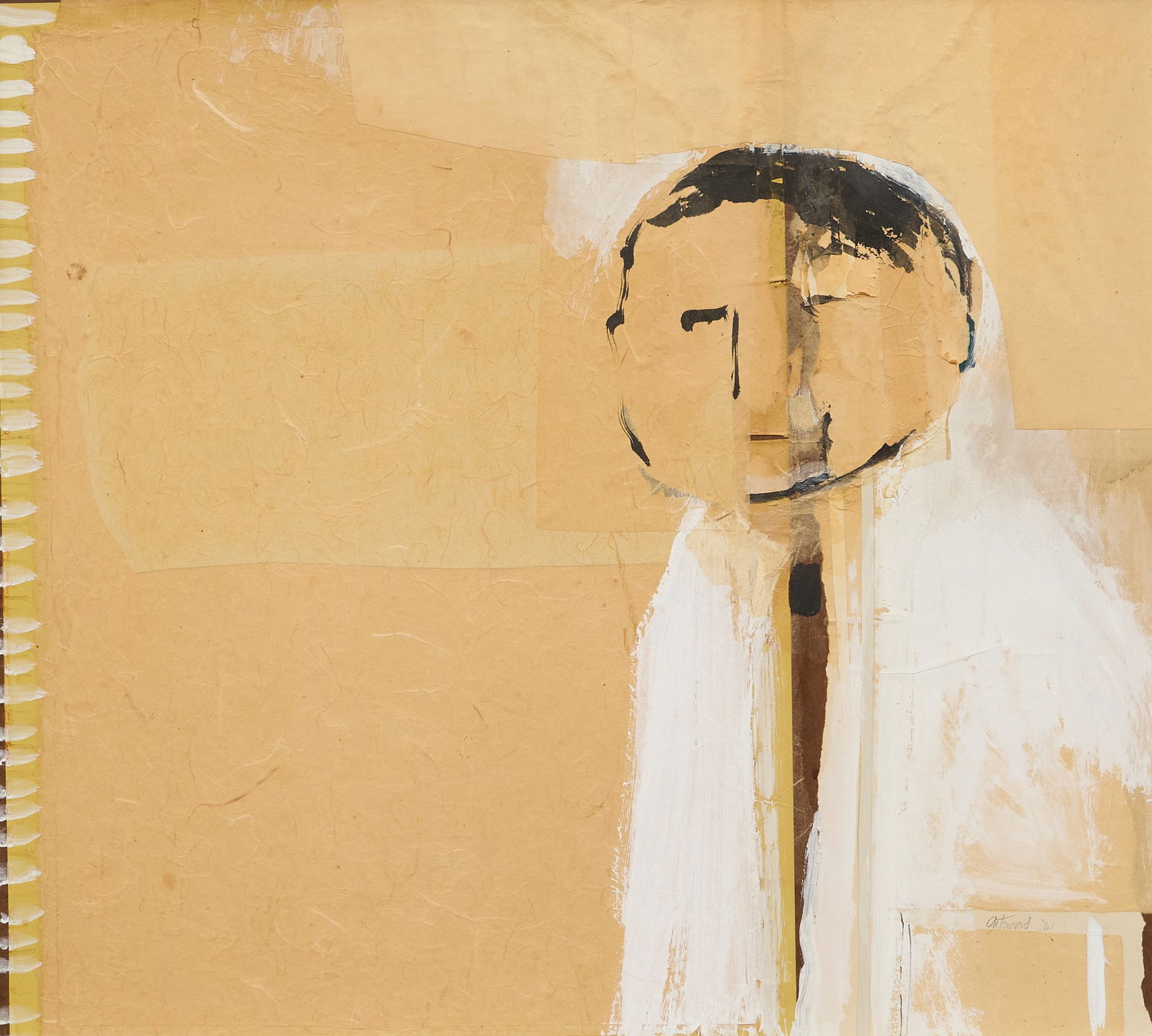 Maud Gatewood, Abstract Portrait, 1961 (1 of 4)