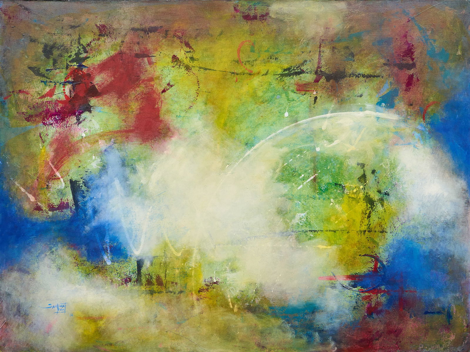 Sandra de Leon, Abstract Composition (1 of 3)