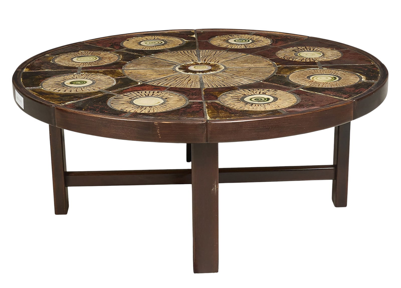 Norwegian Mid-Century Inlaid Coffee Table (1 of 4)