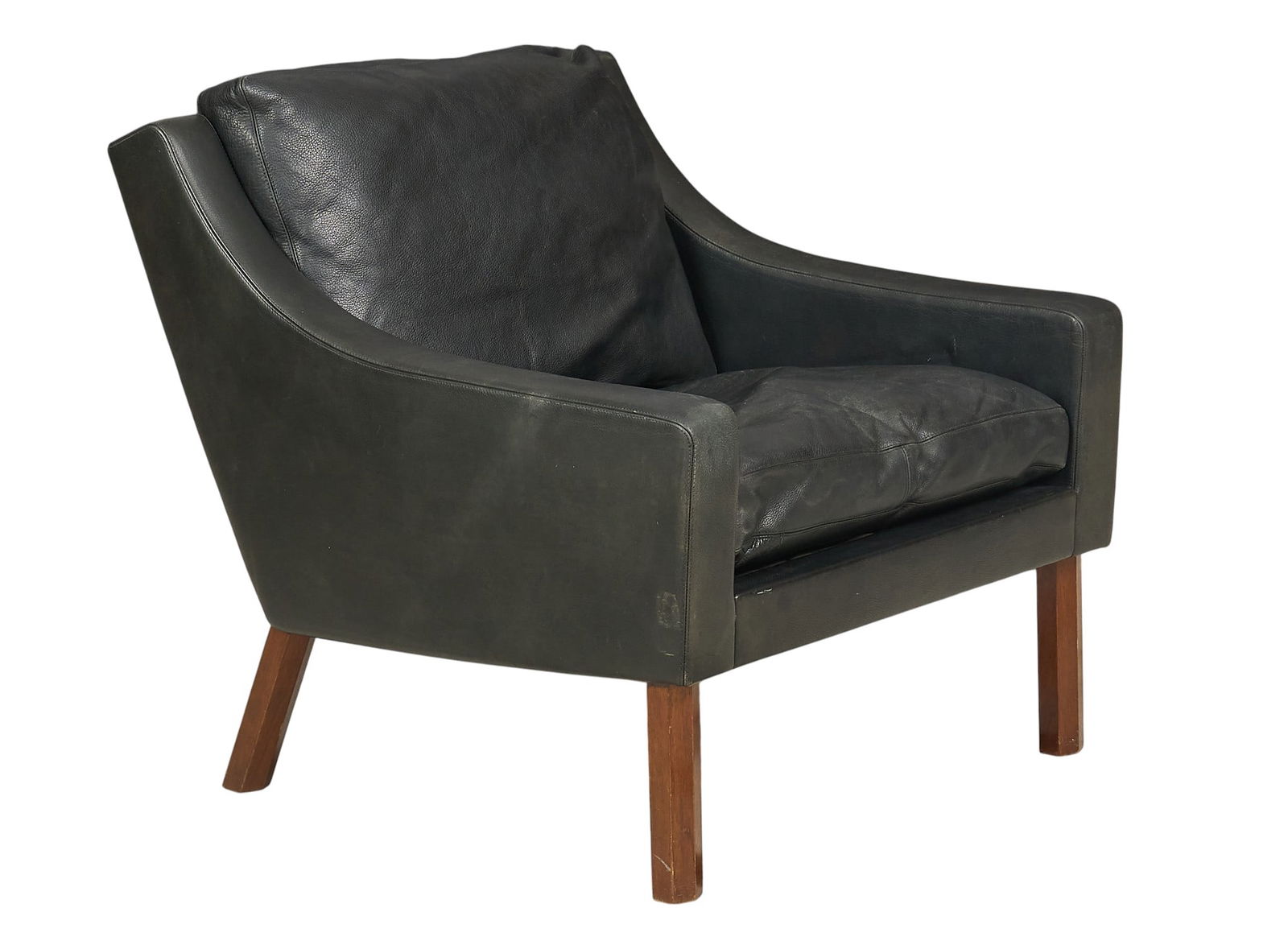 Danish Mid-Century Leather Club Chair (1 of 5)
