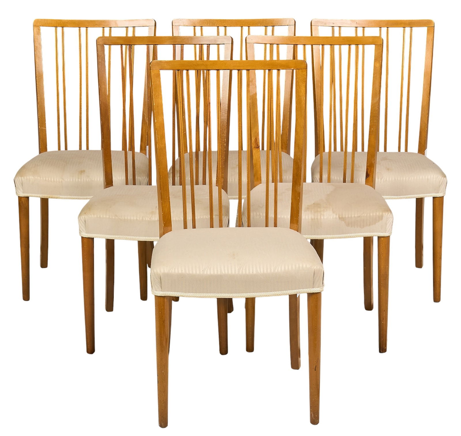 Set of (6) Danish Mid-Century Dining Chairs (1 of 6)