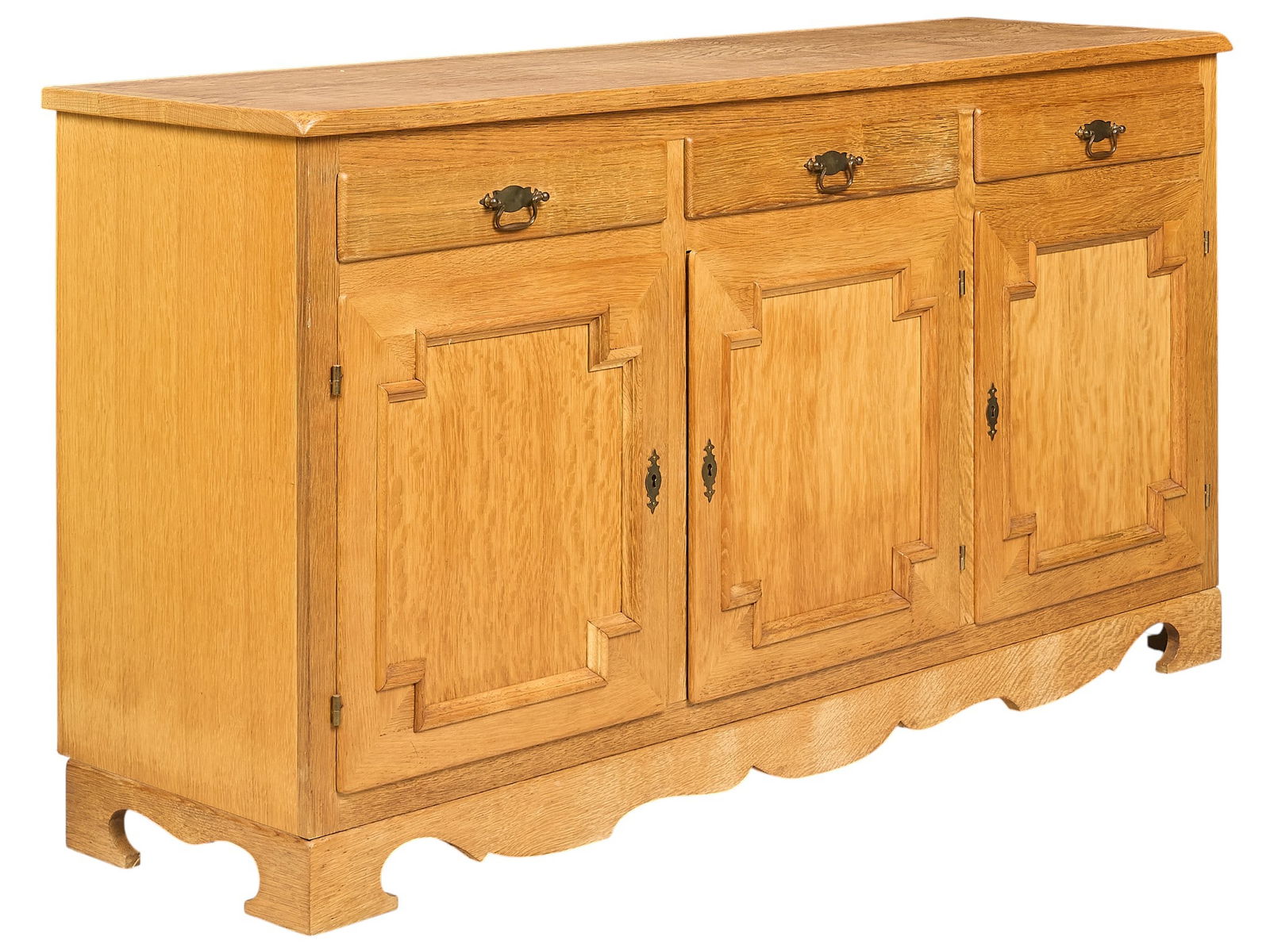 Danish Mid-Century Oak Server (1 of 4)