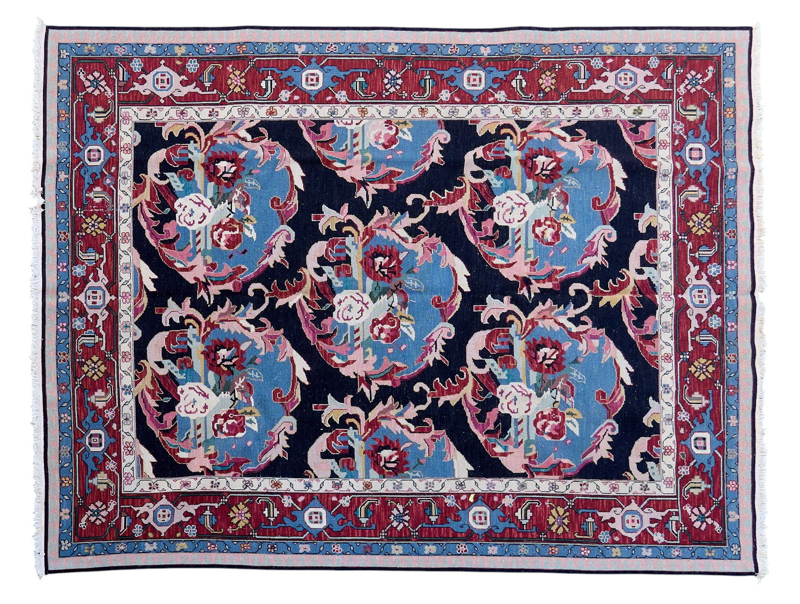 Hand-Knotted Rug, 10 ft. 1 in. x 7 ft. 8 in.: Hand-knotted rug 10 ft. 1 in. x 7 ft. 8 in. Provenance: Property from a home in Houston, Texas