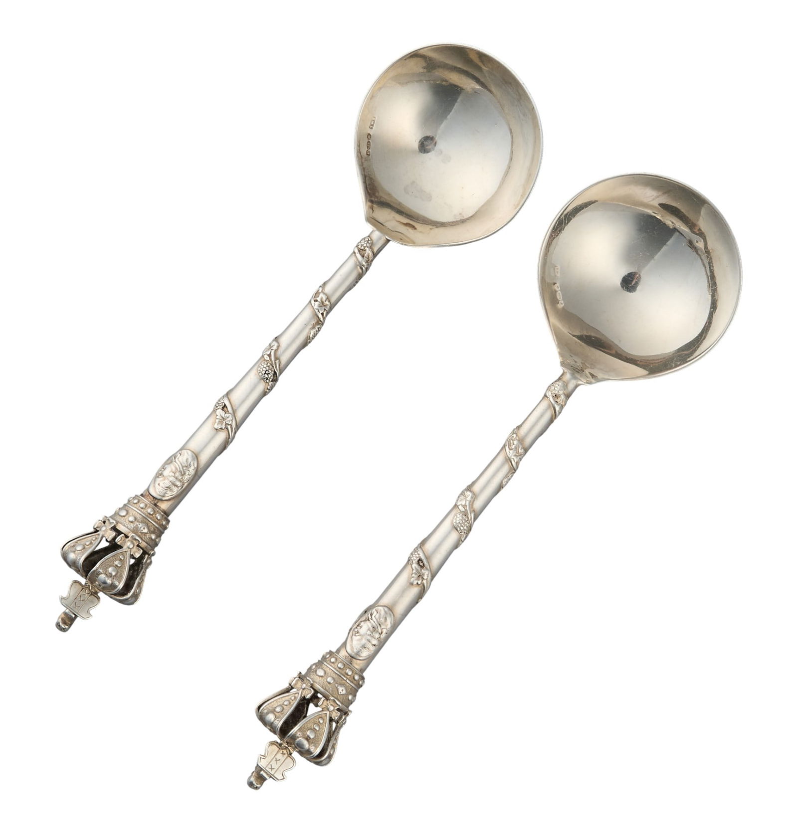 Pair of Sterling Silver Serving Spoons (1 of 5)