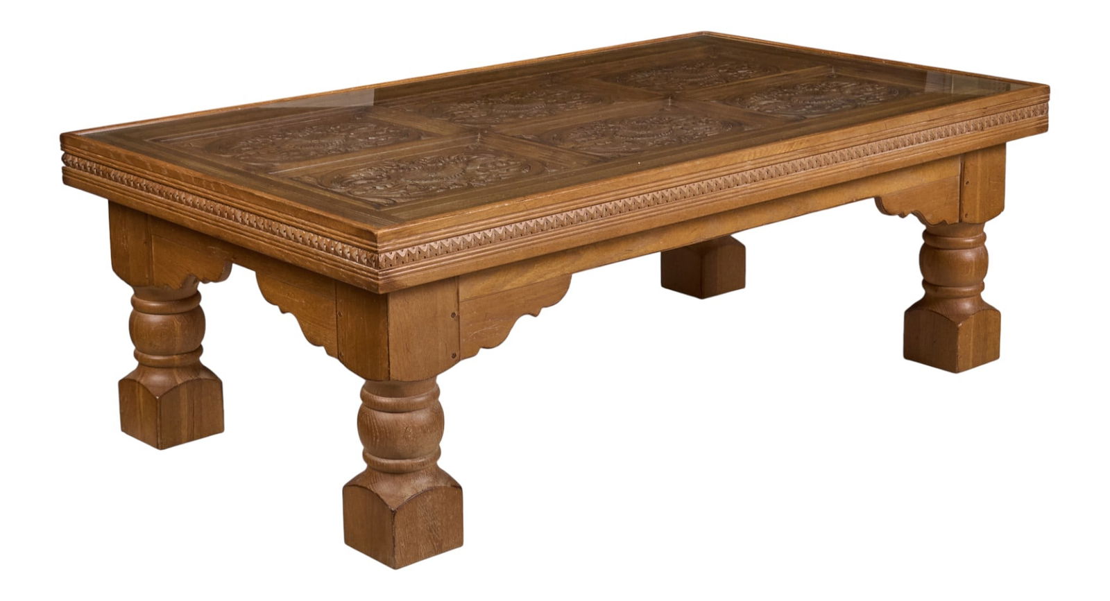 Carved Coffee Table (1 of 5)