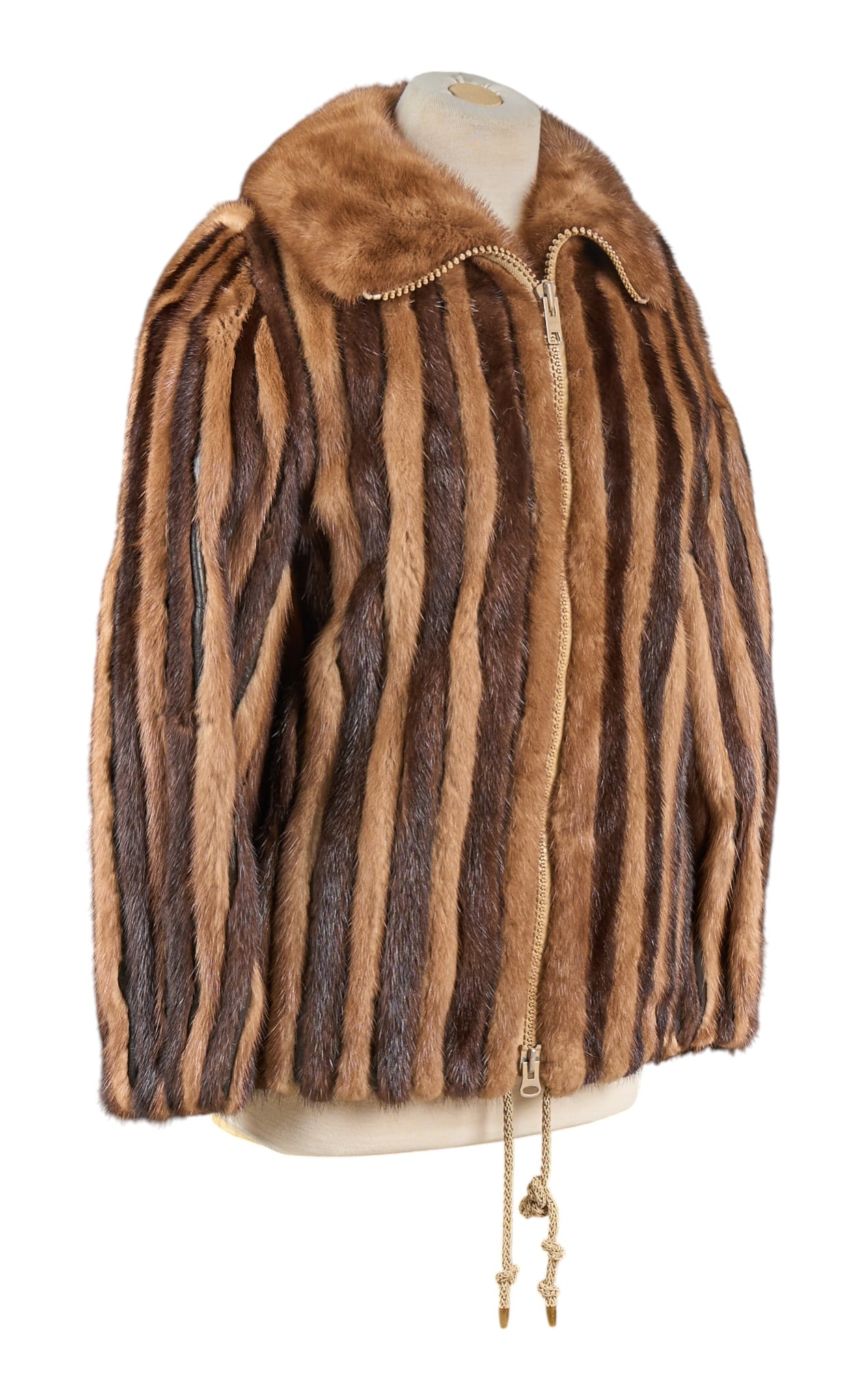 Mink and Leather Jacket (1 of 6)