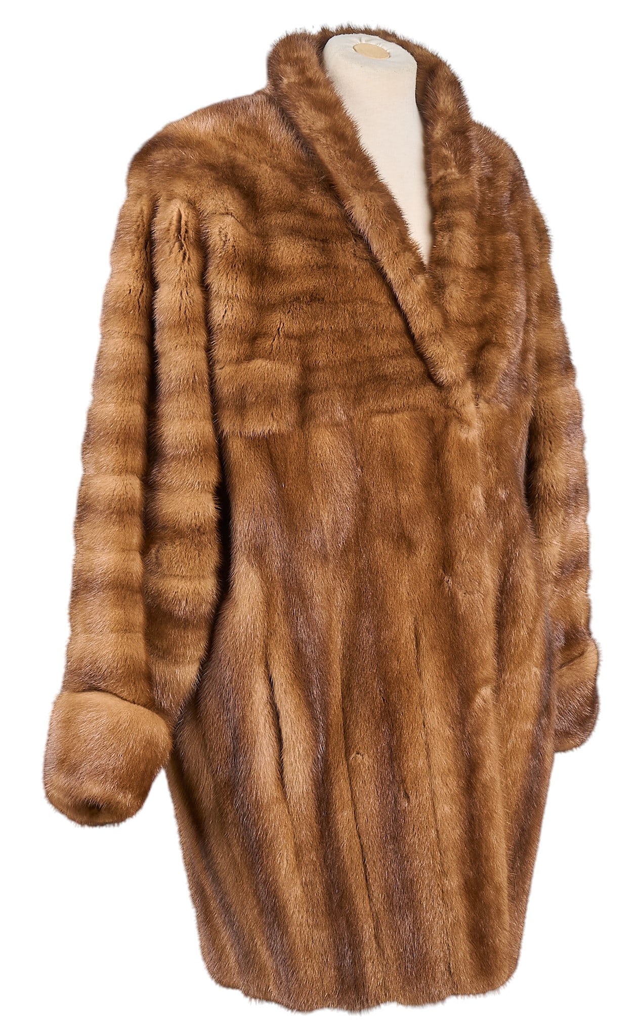 Brown Mink Fur Jacket (1 of 5)
