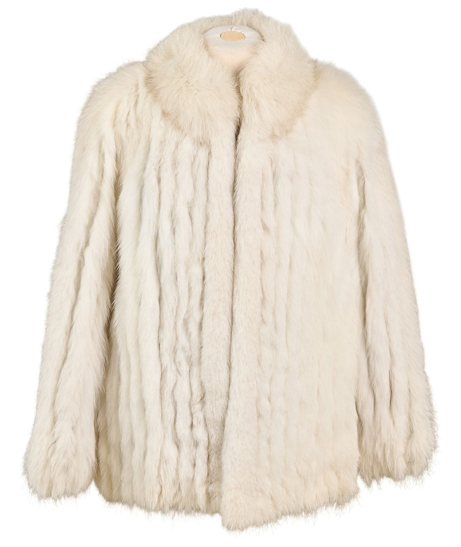 White Fur Coat (1 of 5)