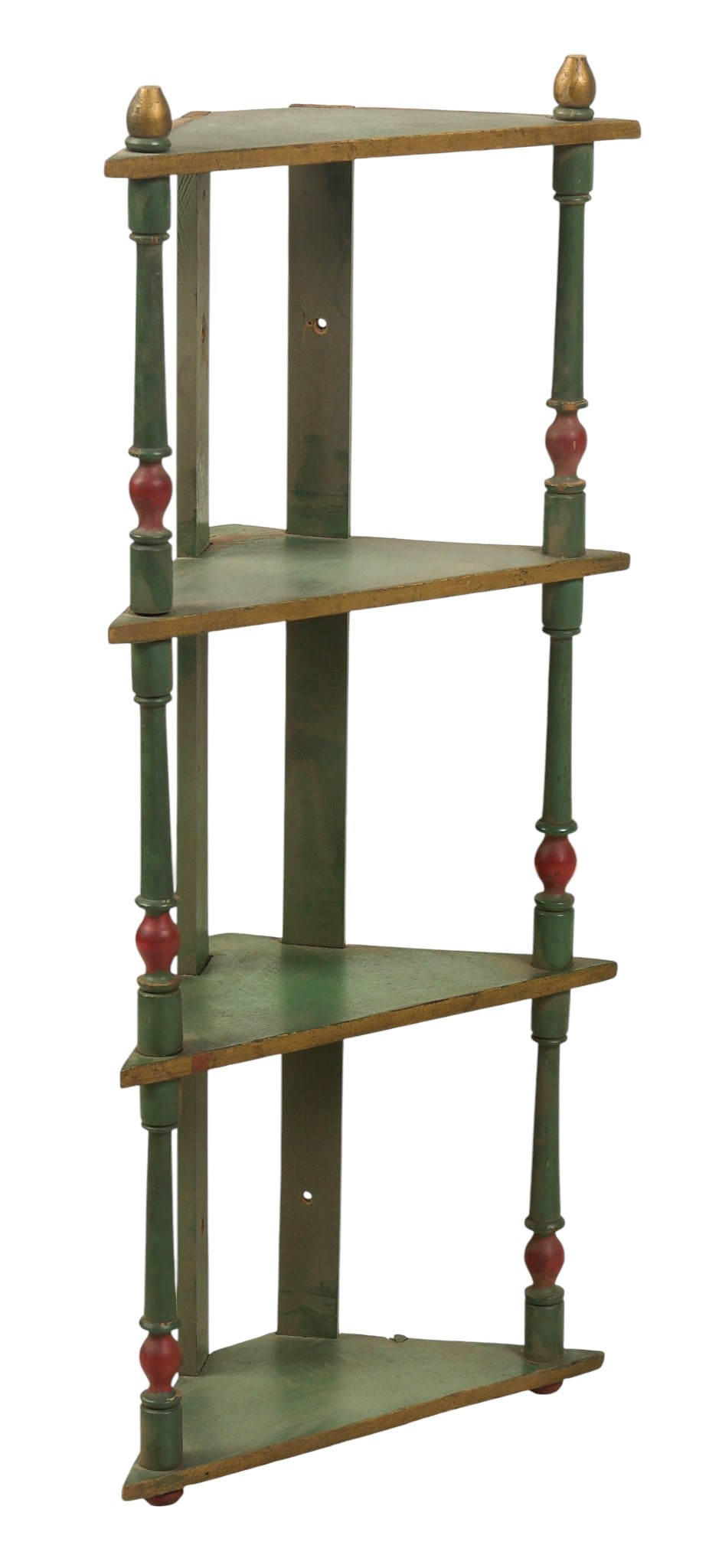 Folk Art Corner Shelf (1 of 3)