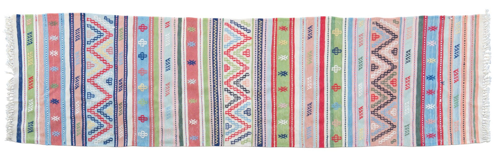 Hand-Knotted Rug Runner, 9 ft. 1 in. x 2 ft. 4 in.: Hand-knotted rug runner 9 ft. 1 in. x 2 ft. 4 in. Provenance: Property from a home in Houston, Texas