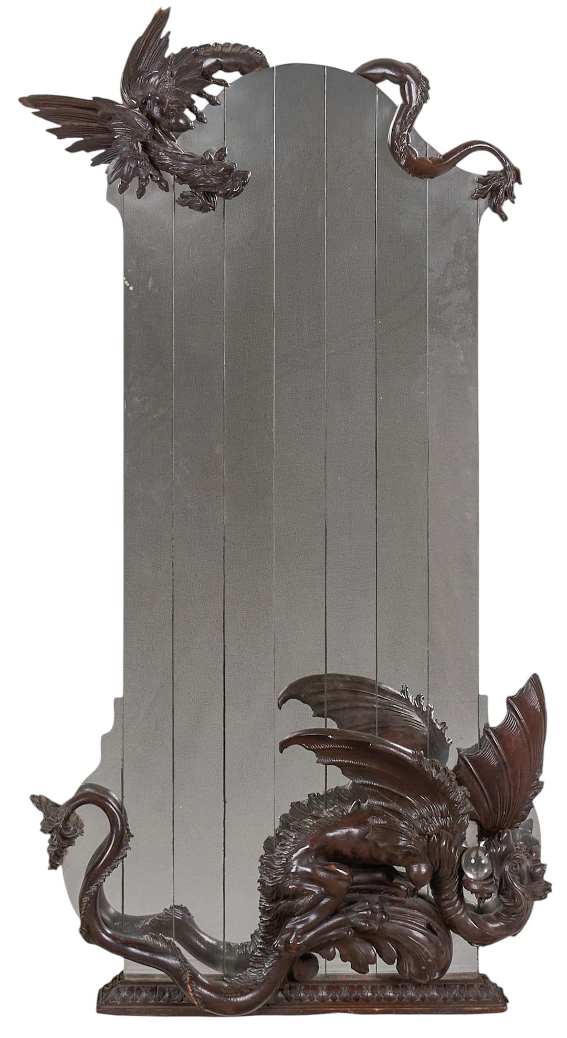 Carved Dragon Mirror (1 of 3)