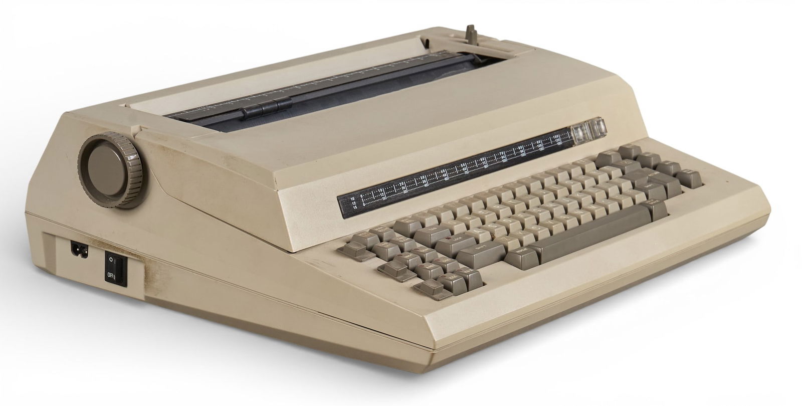 T. R. Fehrenbach | Sears Electronic Communicator 2 Typewriter: T.R. Fehrenbach's personal Sears Electronic Communicator 2 typewriter from his Alamo Heights, Texas office, in working condition, made in Japan by Sears Roebuck and Co.(Chicago, Illinois), serial