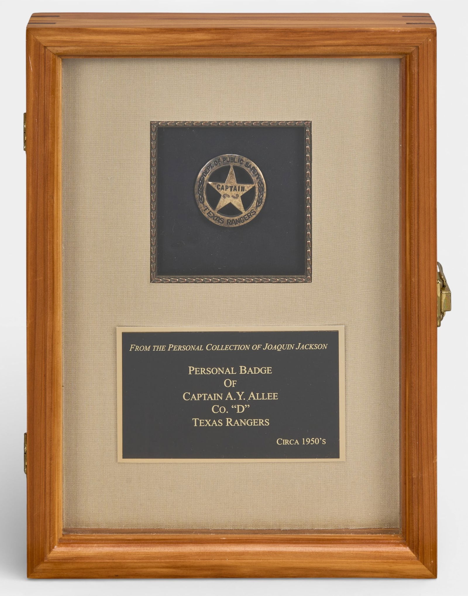 Texas Rangers Badge, ca. 1950s (1 of 5)