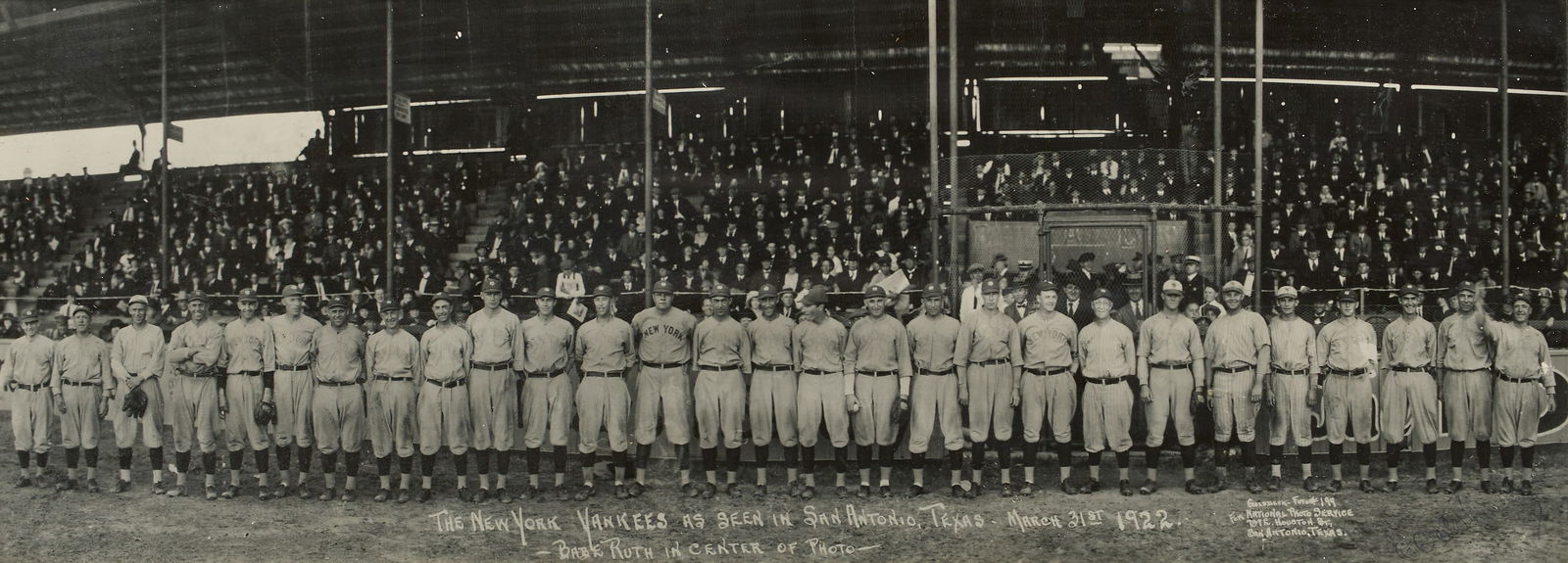 E. O. Goldbeck, 1922 Babe Ruth Photograph (1 of 5)