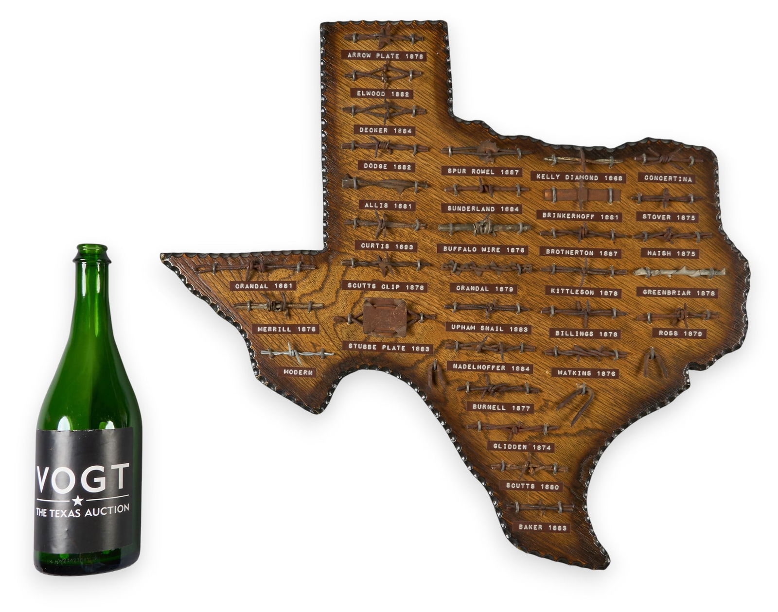 Texas Barbed Wire Display - 3