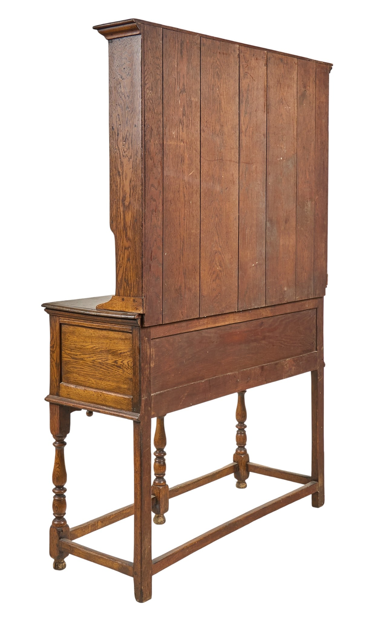 Antique Stepback Cupboard - 4