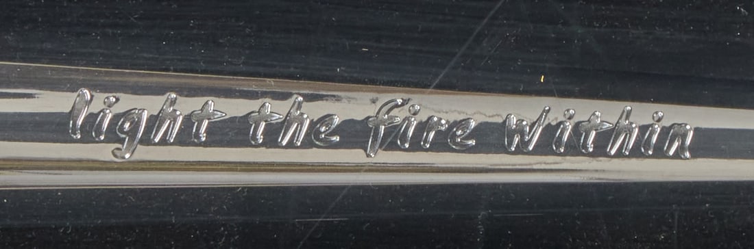 2002 Olympic Torch in Display Frame - 5