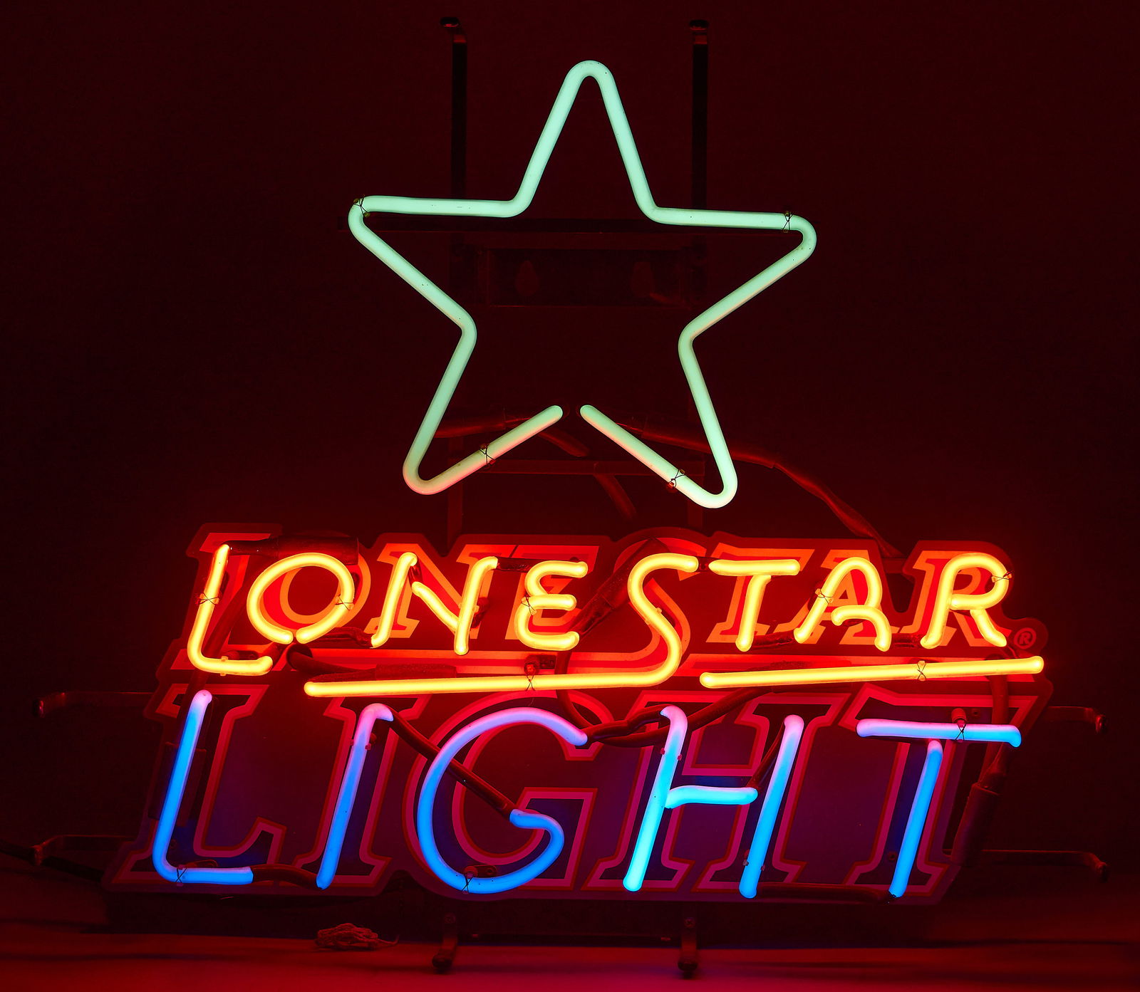 Vintage Lone Star Light Neon Sign, 2001 (1 of 6)