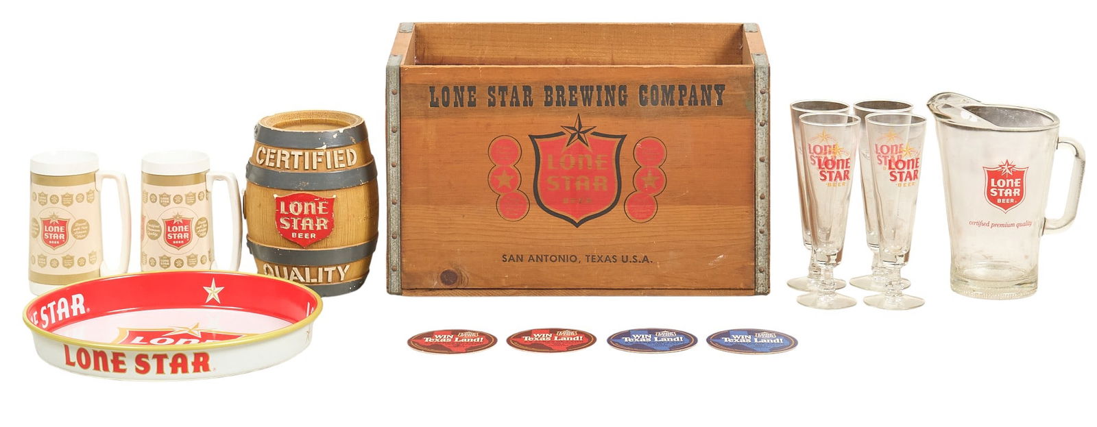 Lone Star Brewing Company Memorabilia (1 of 6)