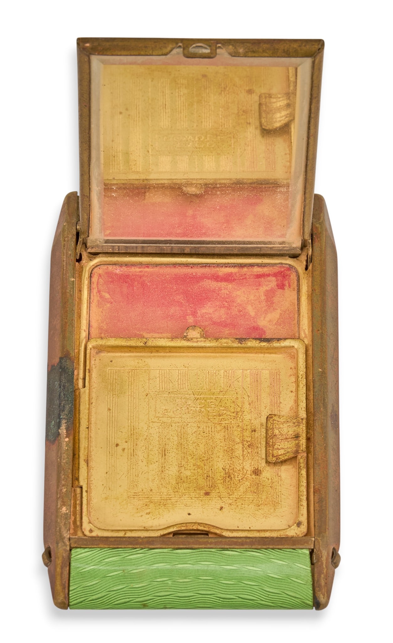 1936 Texas Centennial Scarf and Compact Set - 6