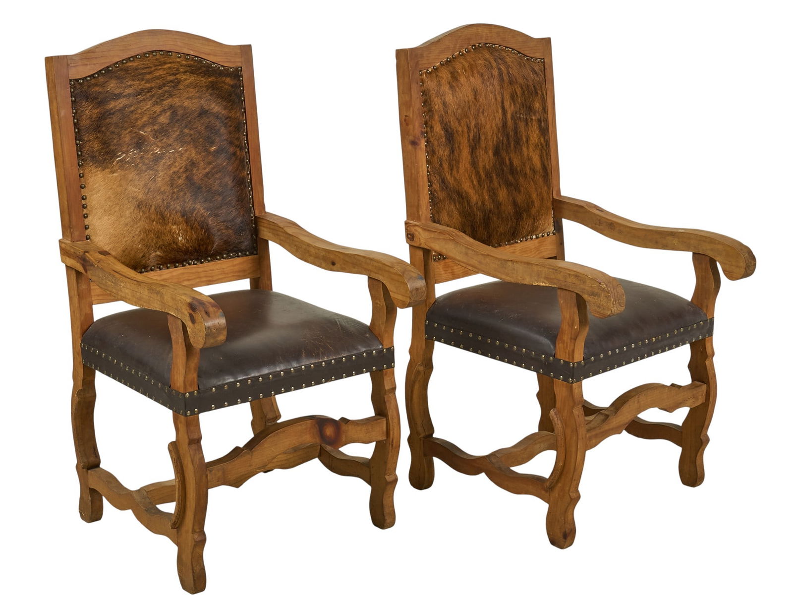 Pair of Hair on Hide Chairs (1 of 4)