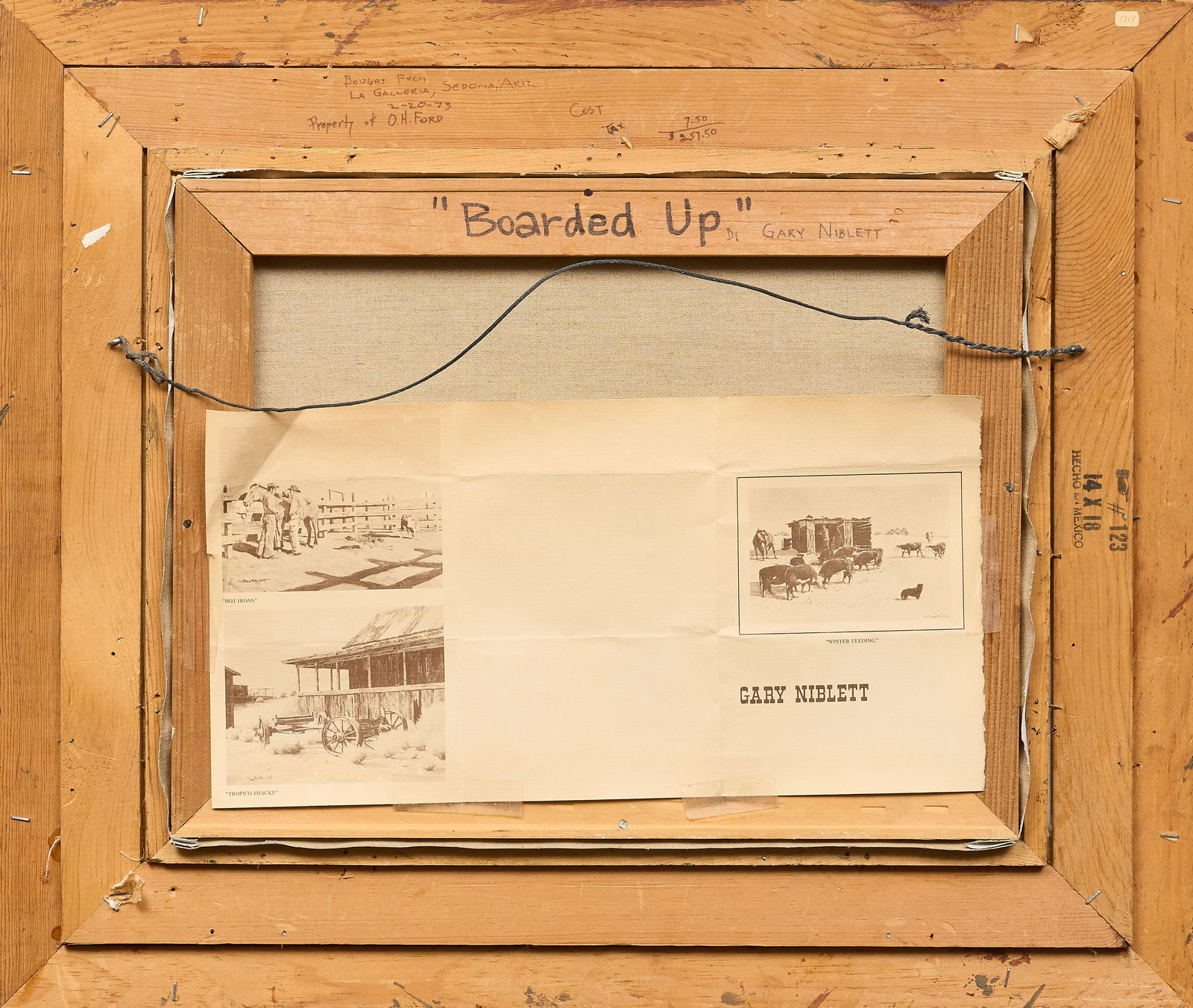 Gary Niblett, "Boarded Up" - 4