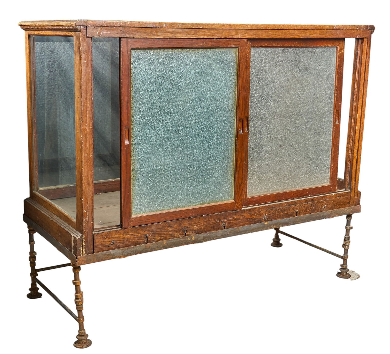Antique Showcase Display Cabinet - 4