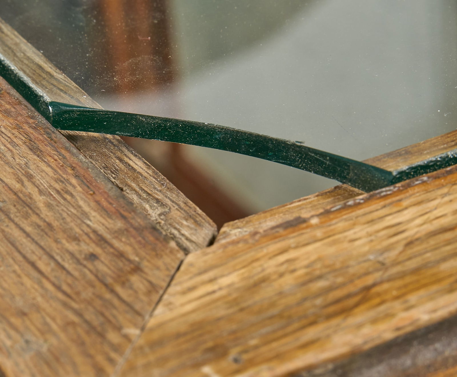 Antique Showcase Display Cabinet - 5