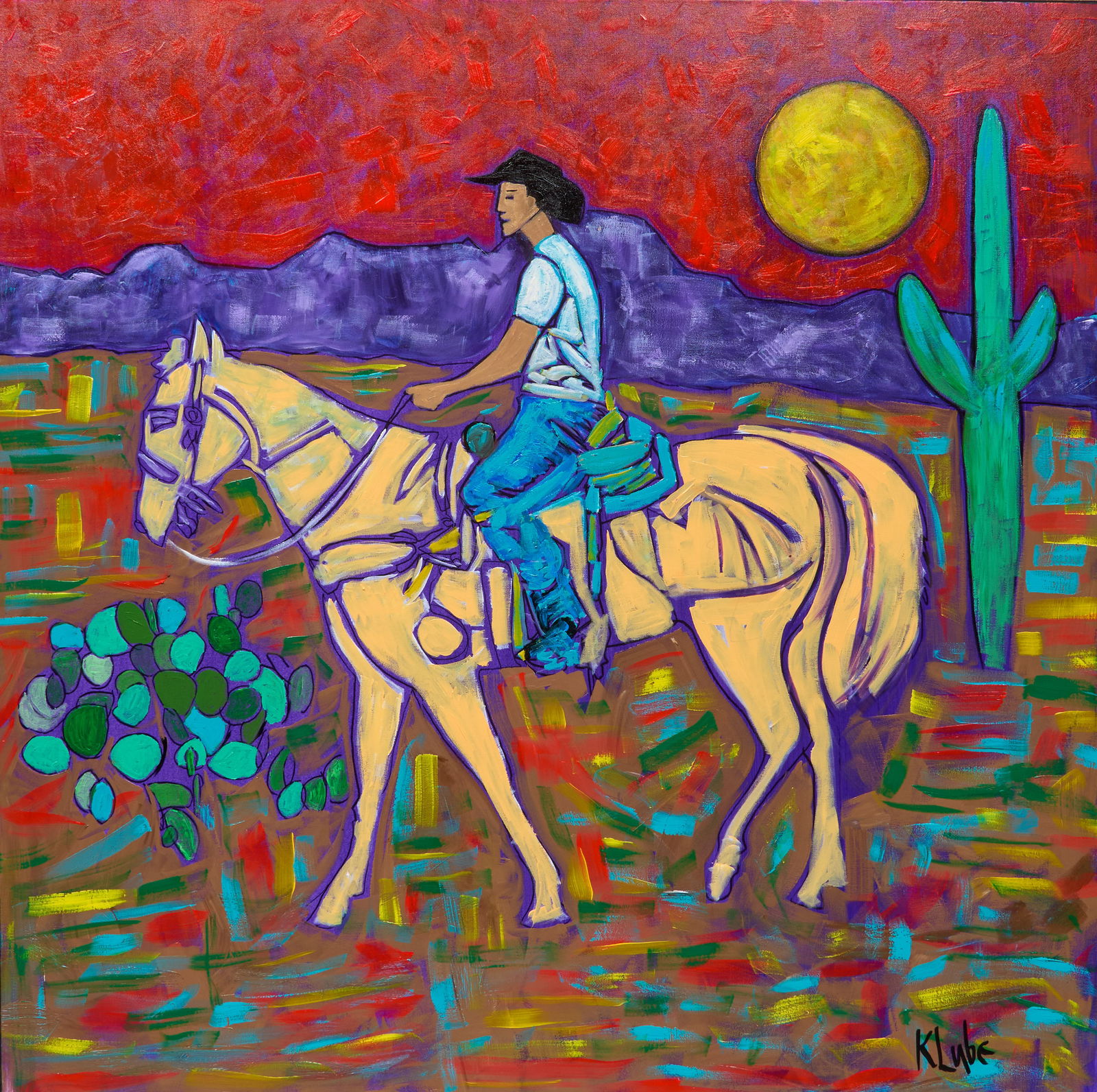 Karl Lubbering, "Cowboy", 2026 (1 of 3)