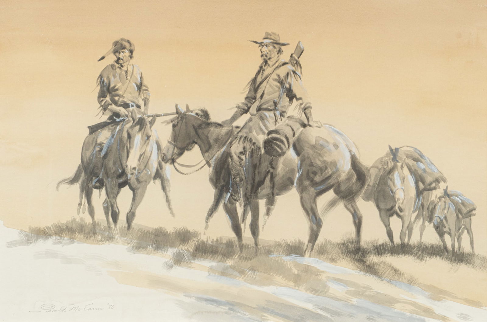 Gerald McCann, "Along the Trail" (1 of 4)