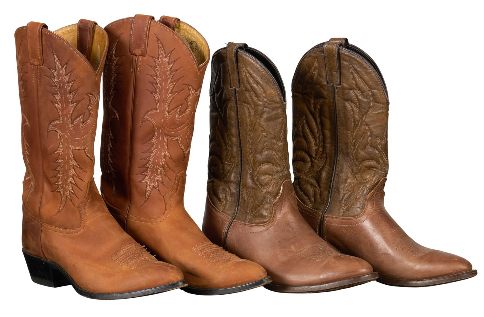 (2) Pairs of Cowboy Boots (1 of 6)