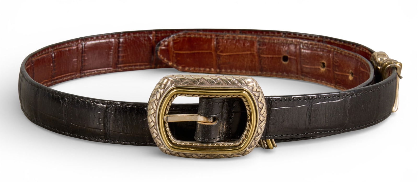 Ladies Reversible Leather Belt (1 of 7)