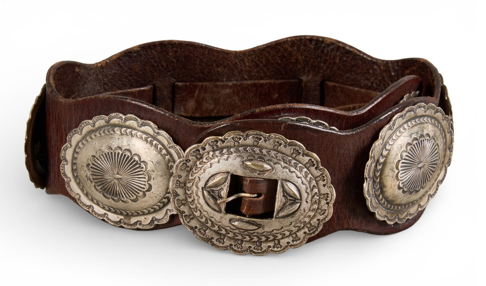 Sterling Silver Concho Belt (1 of 6)