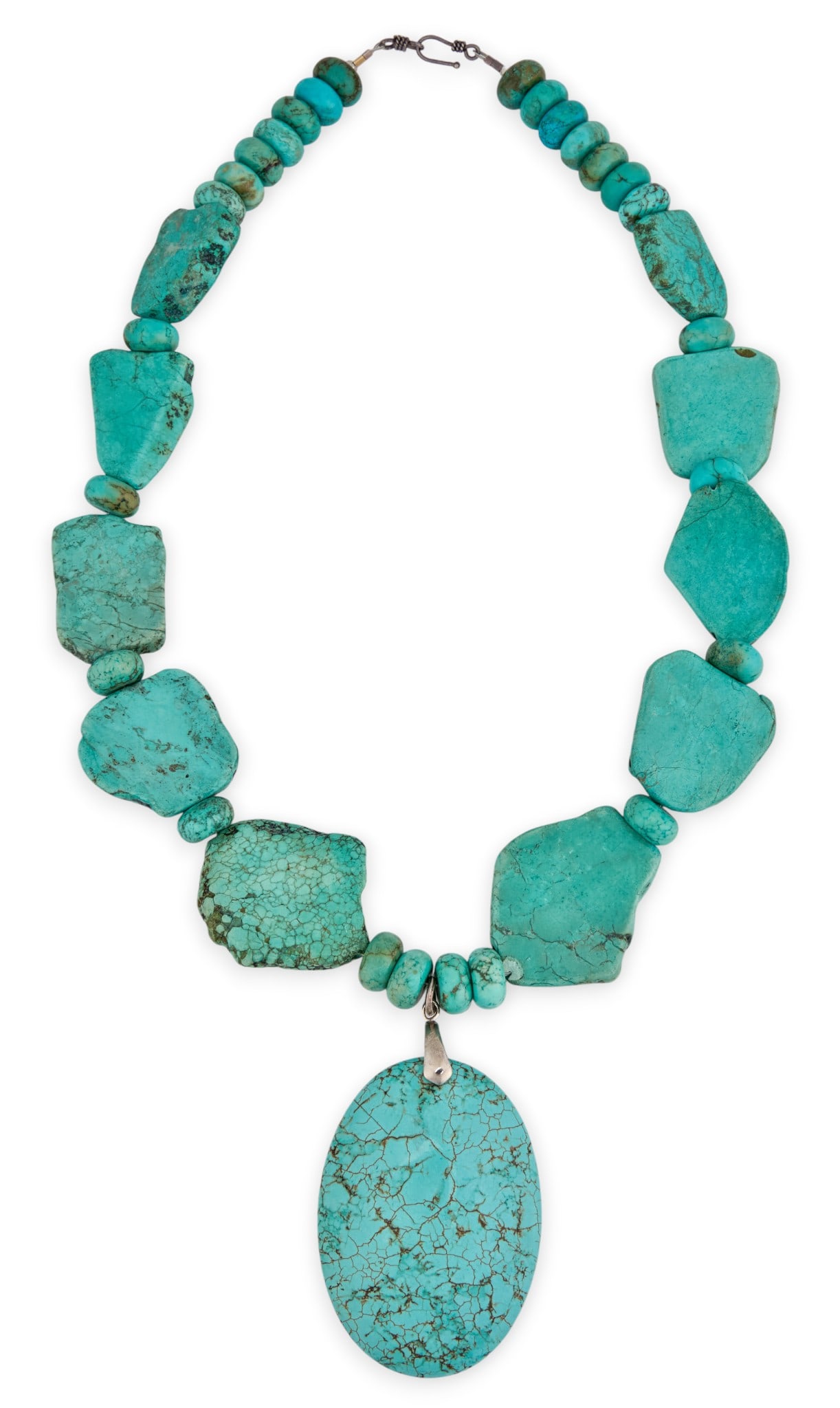 Chunky Turquoise Beaded Necklace (1 of 5)