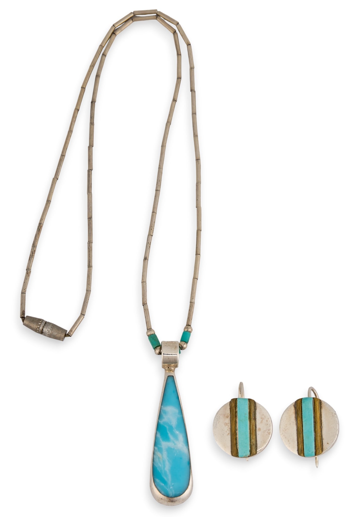 Sterling & Turquoise Inlay Jewelry (1 of 10)