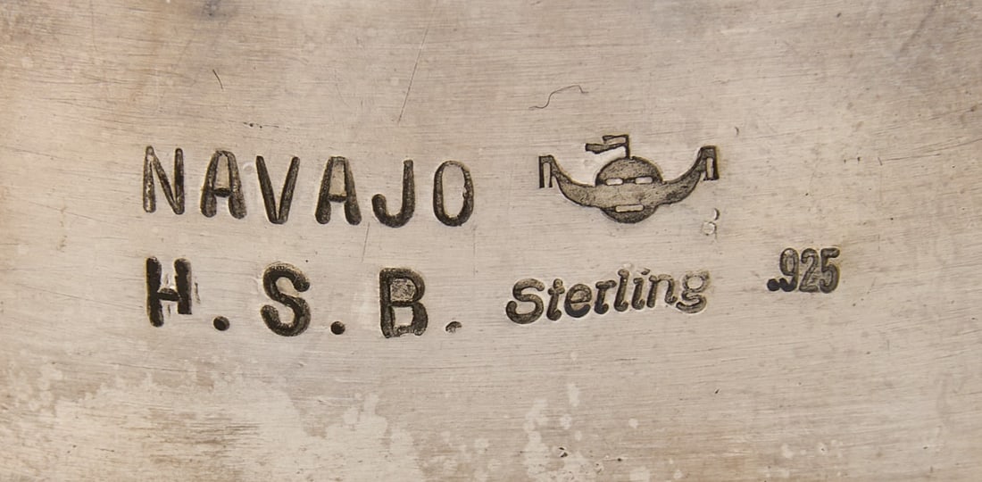 Signed "HSB" Inlay - 4