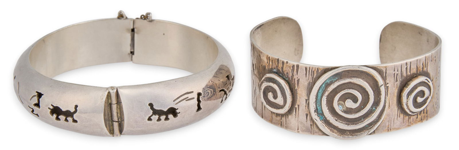 (2) Sterling Silver Cuffs (1 of 6)