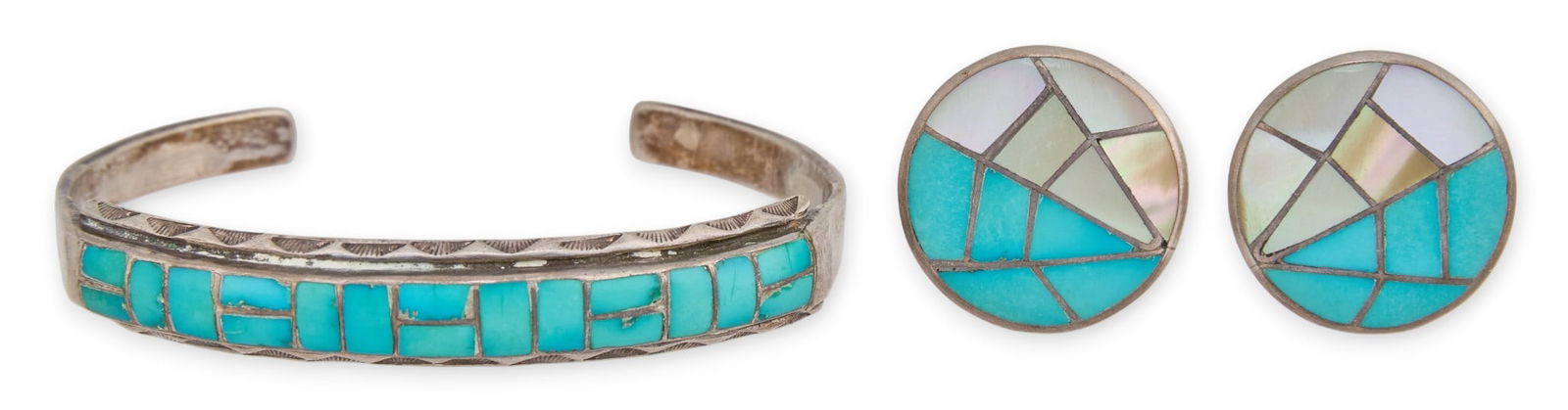 Sterling & Turquoise Jewelry Suite (1 of 6)