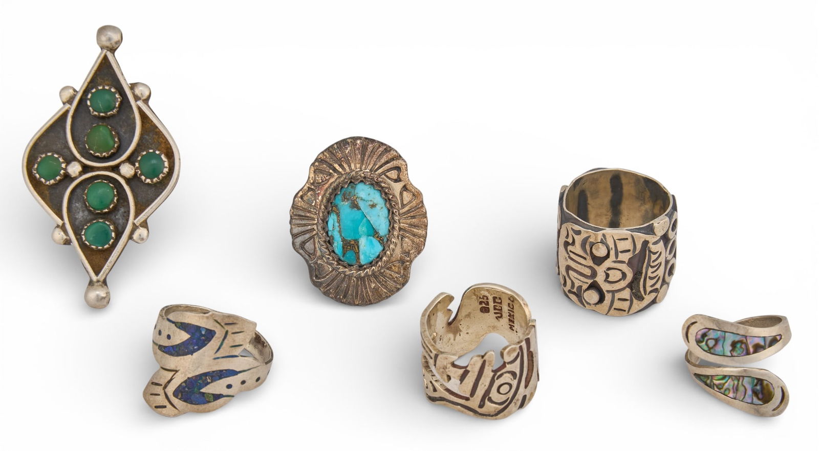 (6) Sterling Silver Rings (1 of 8)