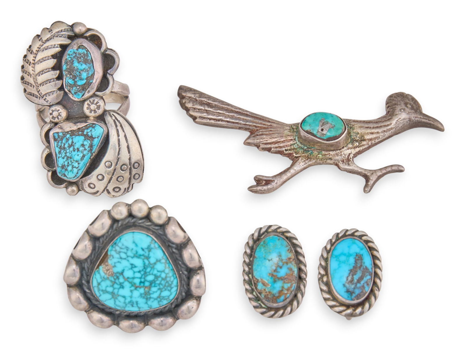 Sterling & Turquoise Jewelry Suite (1 of 10)