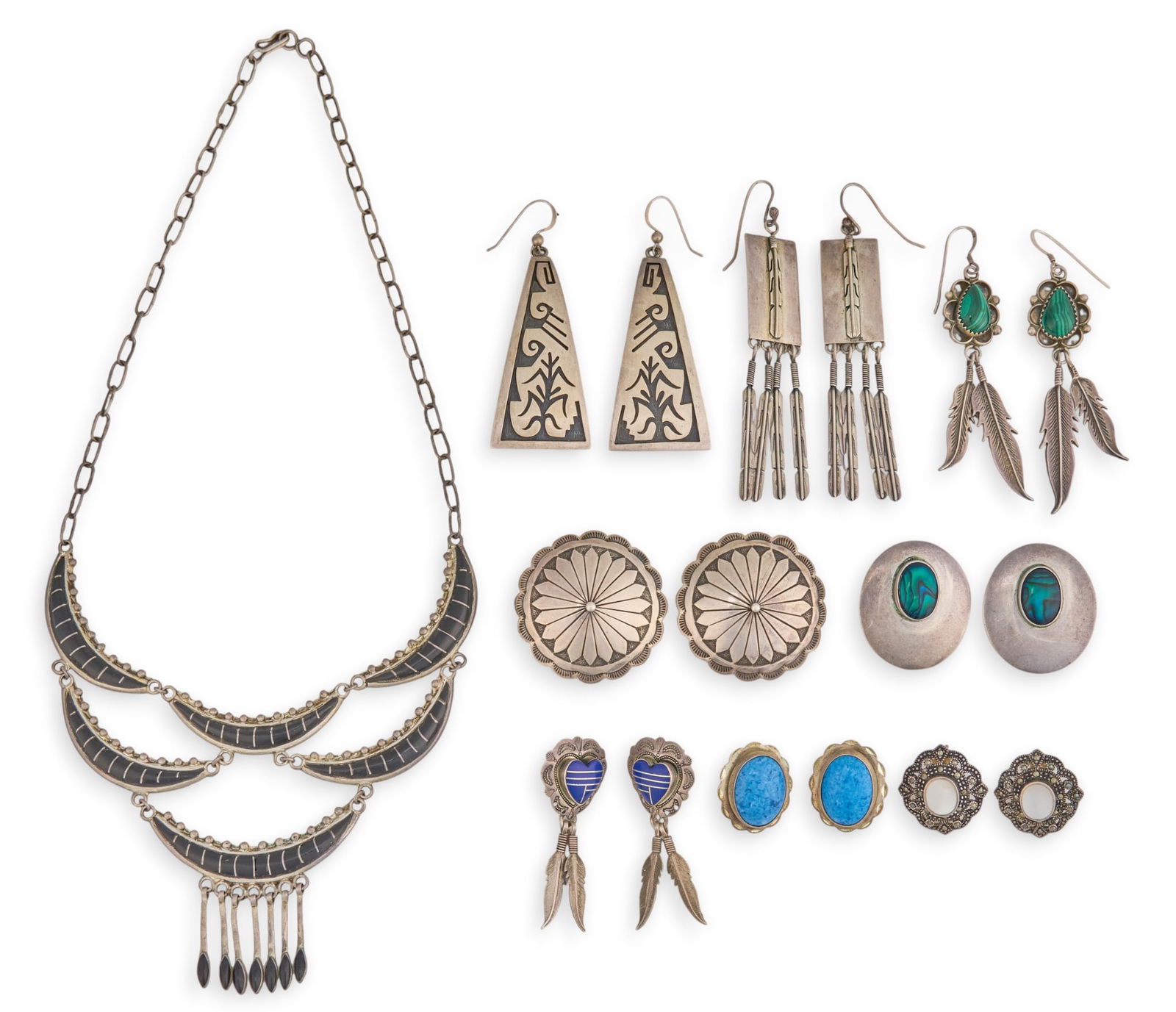 Collection of Southwestern Jewelry (1 of 9)