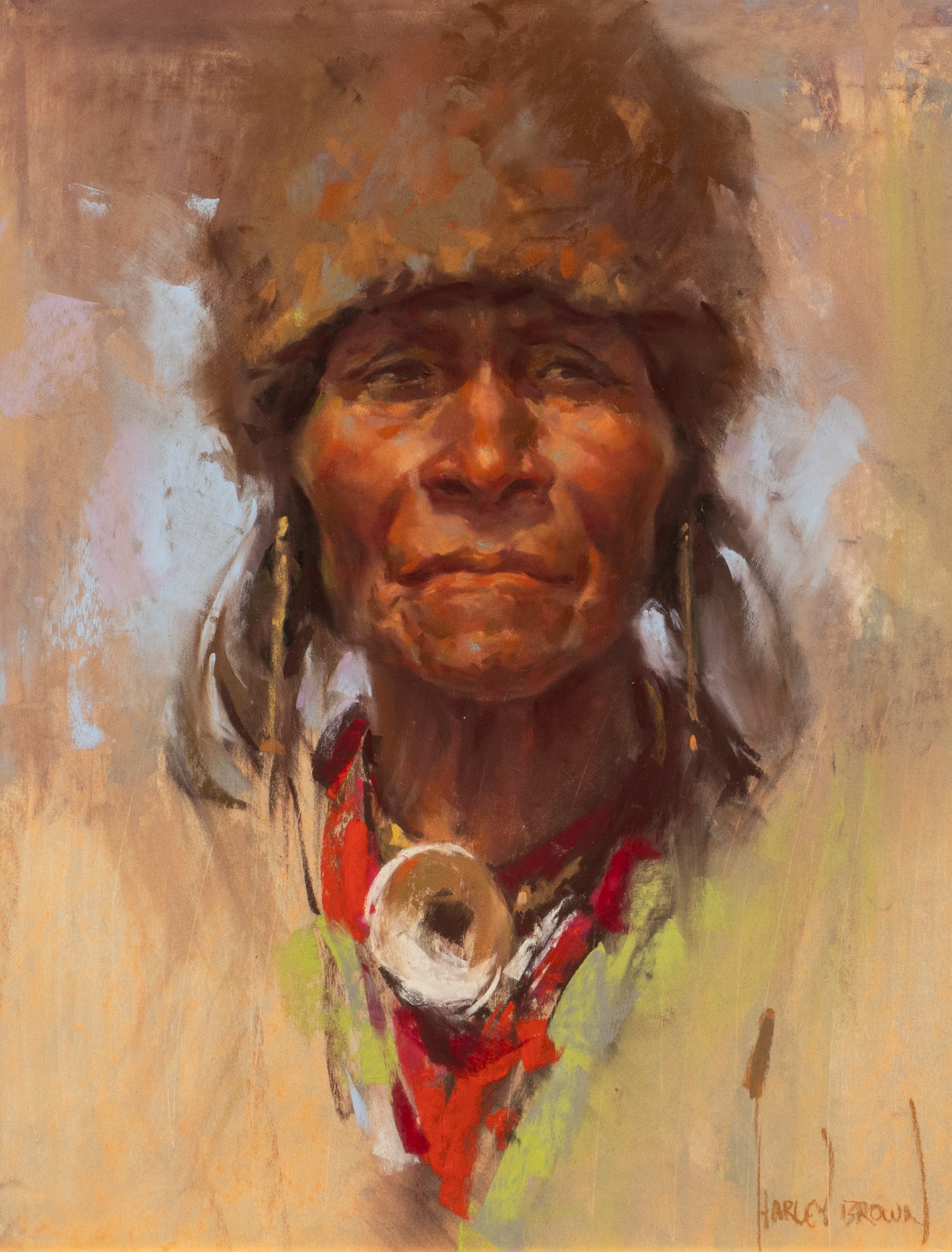 Harley Brown, "Old Lodge" (1 of 4)