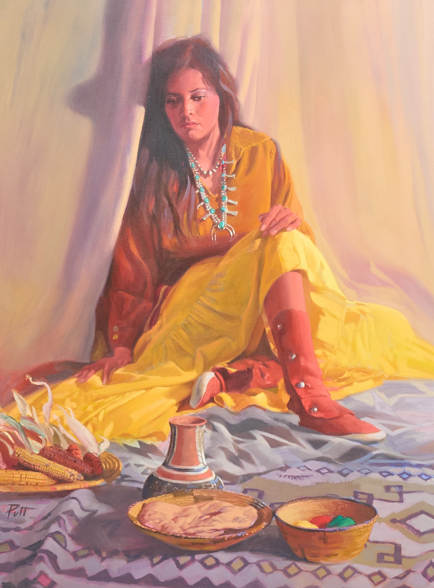 Donald Putman, "Indian Maiden" (1 of 6)