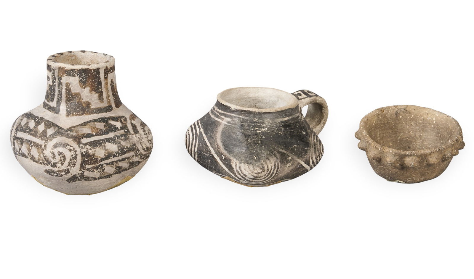 (3) Anasazi Miniature Pottery Vessels, ca. 610-1300 AD (1 of 7)