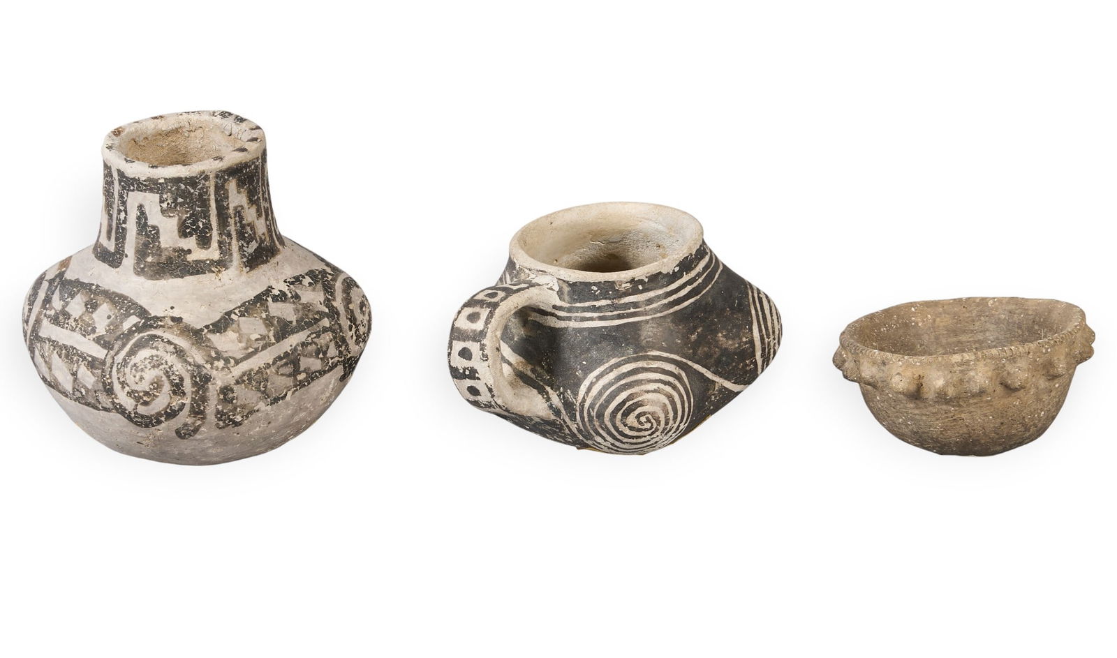 (3) Anasazi Miniature Pottery Vessels, ca. 610-1300 AD - 4