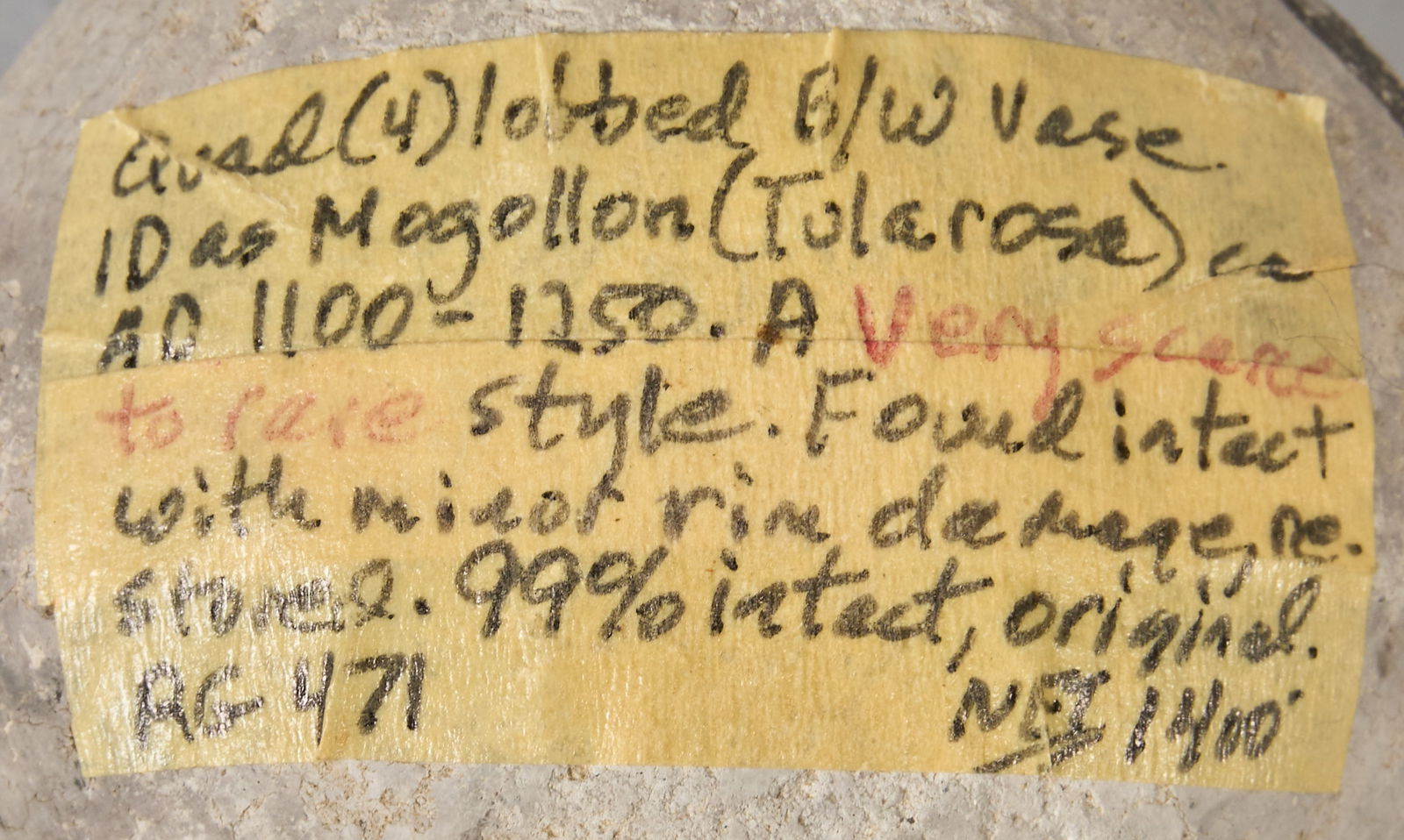 (3) Anasazi Miniature Pottery Vessels, ca. 610-1300 AD - 5